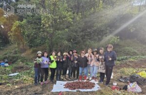 만수4동 통장자율회, 직접 수확한 고구마 경로당에 기부