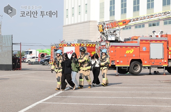 [코리안투데이] 미추홀구, 재난 대응 ‘안전 한국훈련’ © 유현동 기자