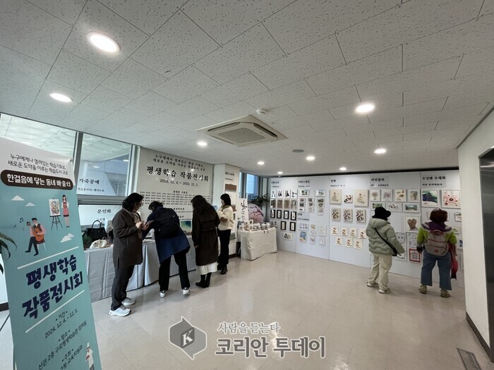 [코리안투데이] (사진) 2024년 평생학습 작품전시회 © 박수진 기자