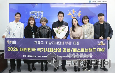 Gwanak-gu kritt Auszeechnung fir national Gesellschafts- an Industriebäitrag an bescht Maarken vun der Republik Korea…Unerkannt als féierend Gemeng an der Politik fir Eenpersounenhaushalter