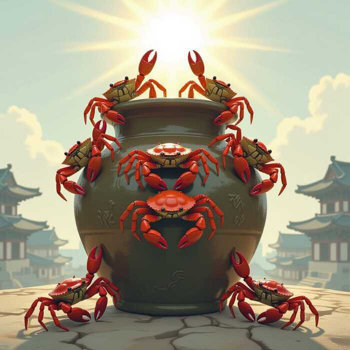 [코리안투데이] 머릿돌19. 독 속의 게 - 우리가 서로를 끌어내릴 때? © 지승주 기자