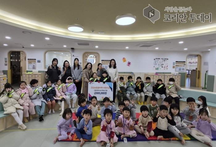 [코리안투데이] 건강보험꿈마루어린이집 바자회 기부, 아이들이 만든 뜻깊은 나눔 실천 © 이선영 기자
