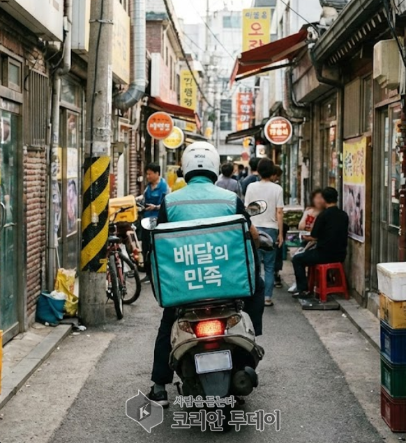 [코리안투데이] 배달하는 모습 ( 사진 = AI 생성 ) © 송현주 기자