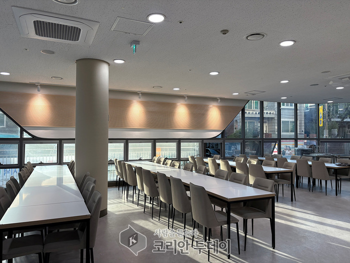 [코리안투데이] 리모델링을 마친 신월종합사회복지관 경로식당 전경(사진=양천구청) © 변아롱 기자