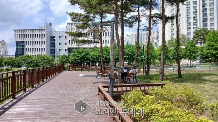 ▲ [코리안 투데이] 민락 두물머리 쉼터 © 안종룡 기자
