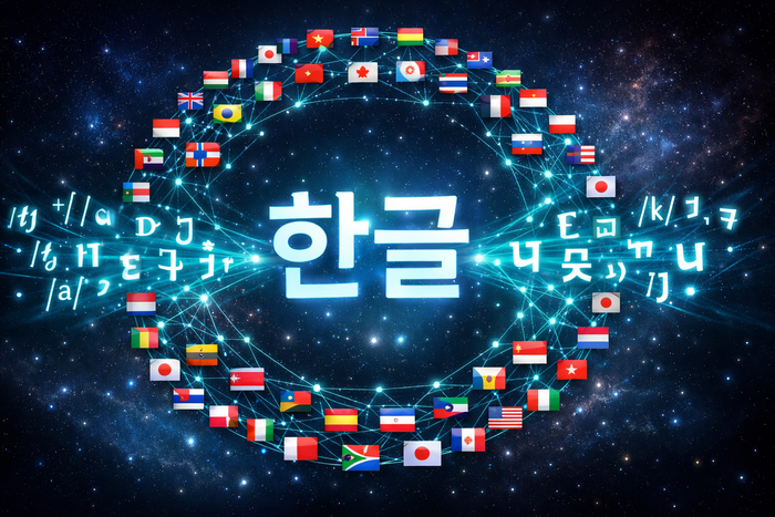 WIA, 인류 98% 76억 명의 언어를 한글로 읽게 하다