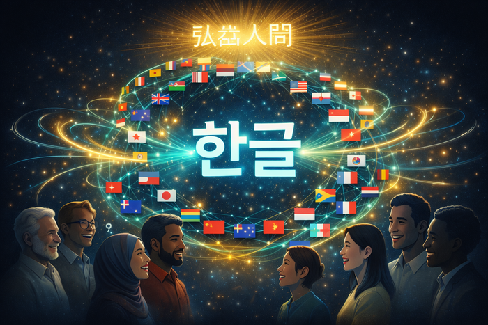 WIA, 인류 98% 76억 명의 언어를 한글로 읽게 하다