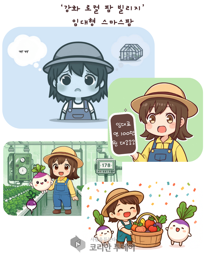 [코리안투데이 인천강화] 임대형 스마트팜 © 장형임 기자