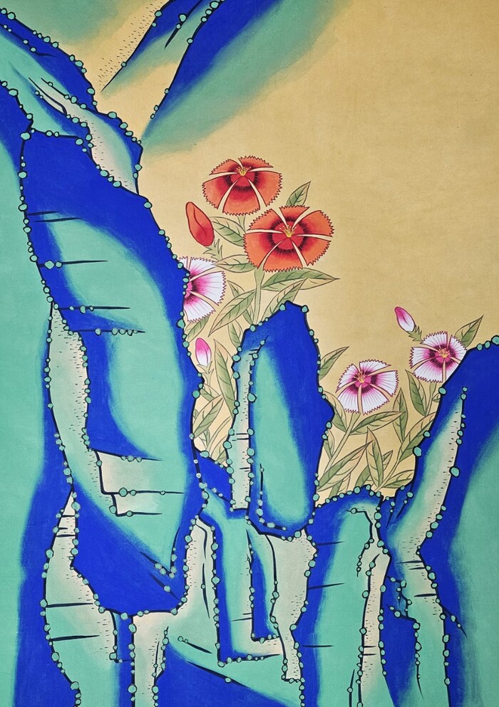 [코리안투데이] 임은영 작가, 민화의 현대적 확장성 제시 © 김현수 기자