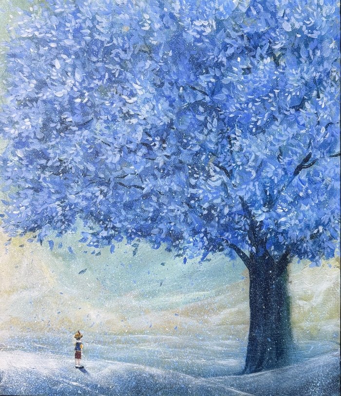[코리안투데이] 레트로 캐릭터와 신화적 존재가 공존하는 Dreamy Blue © 김현수 기자