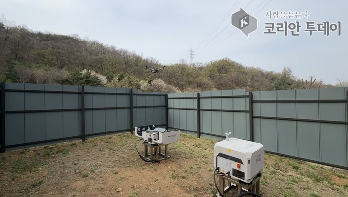 [코리안투데이] (사진) 구로구는 드론 기반 AI 산불감시시스템을 활용해 관내 임야를 상시 감시하고 있다. © 박수진 기자