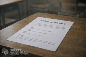 사건 종료 통보서에 담기지 않은 이야기