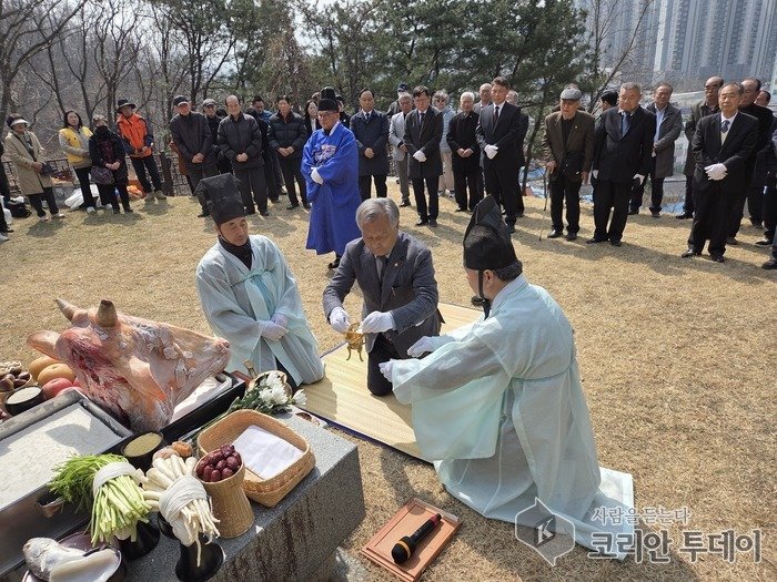 [코리안투데이] 민긍호 의병장 묘제 원주서 순국 118주기 추모 행사 © 이선영 기자