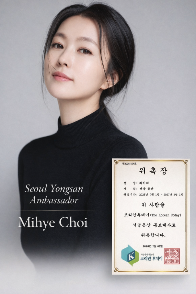 La embajadora de Yongsan-gu, Choi Mi-hye, muestra la vida cotidiana de 'el agradable Yongsan' a través de directos