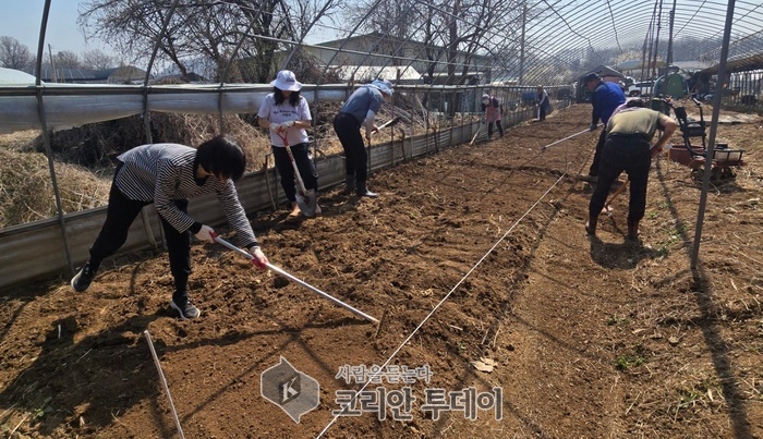 [코리안투데이] 도시농업관리사 양성과정, 실천형 현장 체험 교육 과정 모습 © 백창희 기자