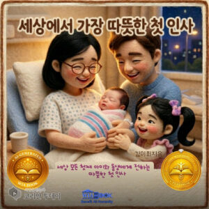 첫째 아이와 동생의 특별한 첫 만남