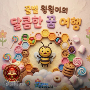 달콤한 꿈나라로 떠난 꿀벌 윙윙이의 모험