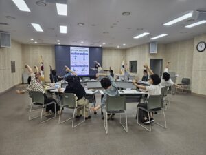 청학동, 12월까지 ‘매일 스트레칭’ 건강 챌린지