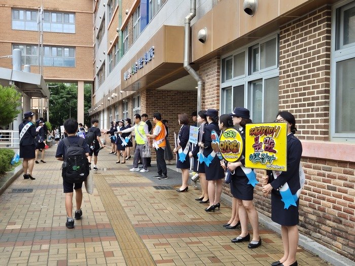 [코리안투데이] 학부모폴리스 연합캠페인 참여자들 © 백창희 기자