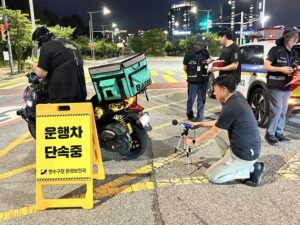 연수구, 송도국제도시 ‘운행차 소음 특별 합동 단속’ 실시