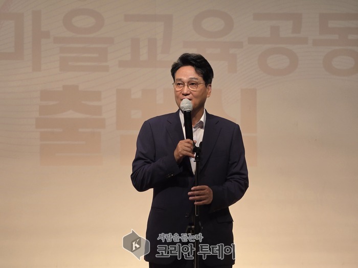 축사 중인 안민석 경기도교육감 ©이예진 기자