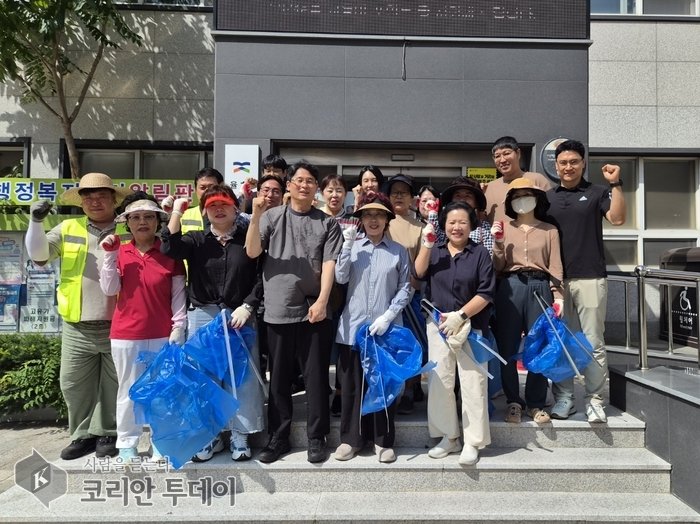 [The Korean Today] Kiểm tra an toàn phối hợp phòng chống mùa mưa tại phường Yulmok © Phóng viên Kim Mi-hee