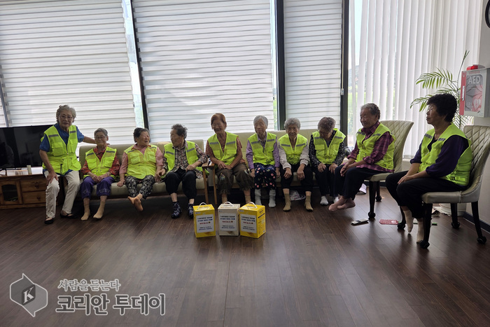 [The Korean Today] スマート敬老堂健康教室に参加する高齢者たち © キム・ミヒ記者