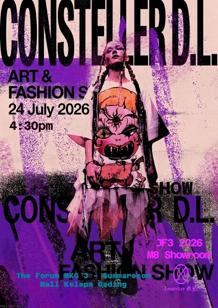 コンステラー・ディーエル、JF3 K-Fashion Wave参加ポスター