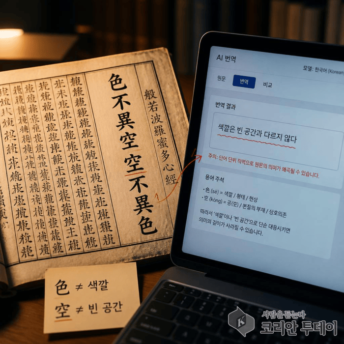 AI가 흔드는 장경각, ‘매끄러운 오역’의 덫에 걸리다