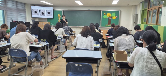 [코리안투데이] 현장 강의 모습 © 송정숙 기자