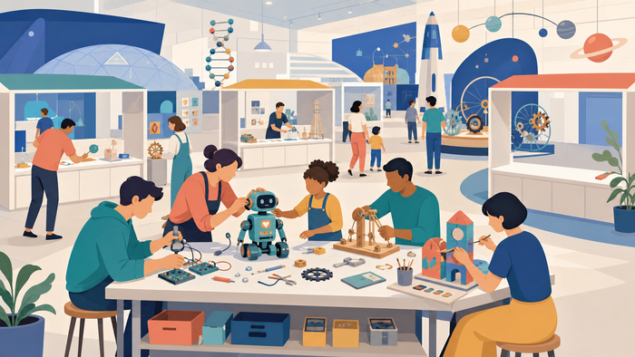 [코리안투데이] Affiche de l'appel à candidatures pour les stands de « 2026 Maker PLAY » du Musée national des sciences © 장형임 기자