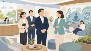 배경훈 부총리, 서울 스마트쉼센터 찾아 전문상담사 격려