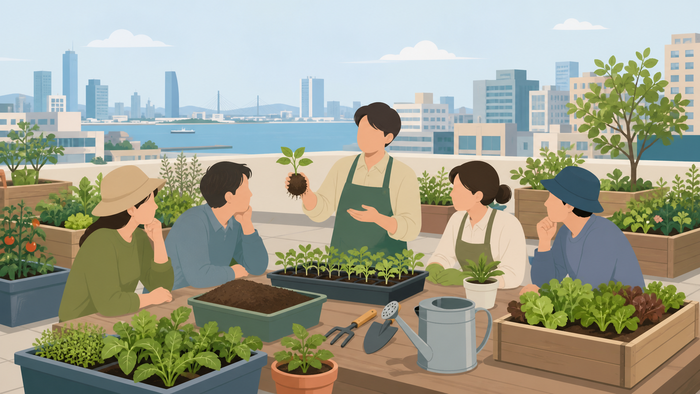 Incheon anuncia la inscripción de estudiantes para el curso básico de agricultura urbana del segundo semestre