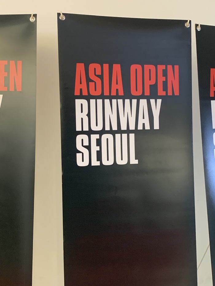 RAIN-K HUB 김광영, ‘AISA OPEN RUNWAY’ 런웨이 장식