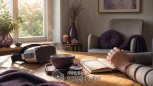 [디지털치유론] 카페 문 앞에서 멈춰 선 사람, 헤드셋을 썼다