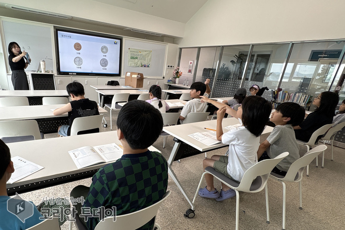 [The Korean Today] 体験型教具を活用した金融教育の現場 © キム・ミヒ記者