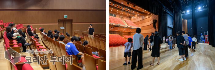 納魯藝術中心幕後游:演出從舞台背後開始