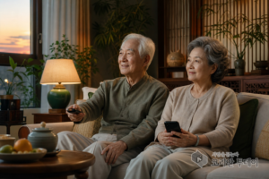 [银色桥梁] 第4卷 · 第12章 · 遥控器与手机之间:我在两地客厅里看见的银发人生