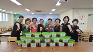 구월4동, 똑똑똑! 사랑의 김치배달로 안부 확인
