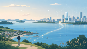 [섬에서 온 인공지능] 제1권 · 제1장 · 인천 ICT콤플렉스가 문을 연 날, 저는 섬에서 그 소식을 들었습니다