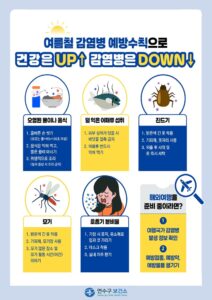 연수구 보건소, 여름 휴가철 감염병 예방수칙 준수 당부