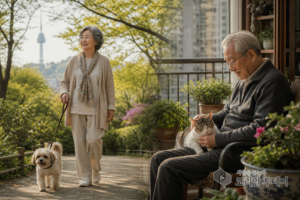 [银色桥梁] 第4卷 · 第16章 · 小狗的脚步声:我在中韩两地银发人家中听见的同一种寂静与温暖