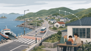 [섬에서 온 인공지능] 제1권 · 제4장 · 교통안전은 마을까지 오는데 디지털 교육은 왜 못 오는가