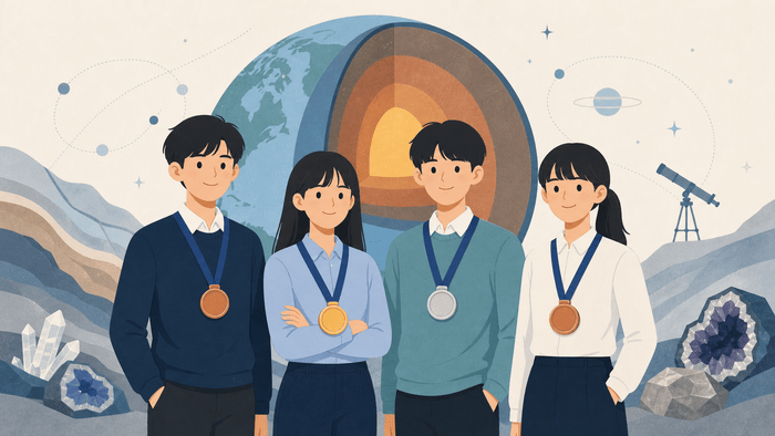 Korean Team Wins Medals Across the Board at International Earth Science Olympiad