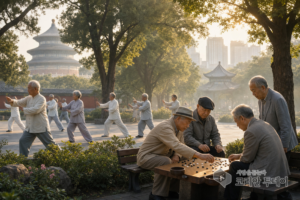[银色桥梁] 第4卷 · 第17章 · 北京的太极拳与首尔的地铁卡:我在两座首都看见的两种老去方式