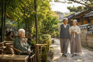[银色桥梁] 第4卷 · 第19章 · 成都茶馆的四小时与全州石墙路的五十分钟——两种”慢”里的银发智慧