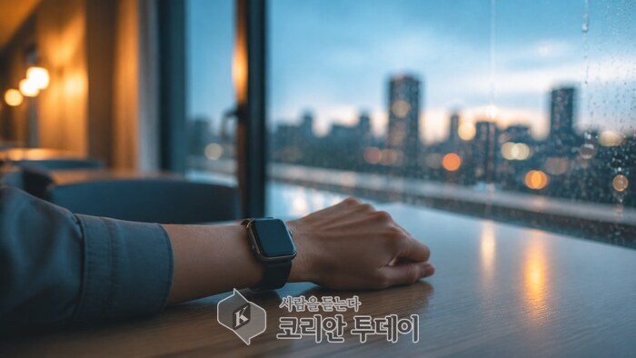 [디지털치유론] 우산을 챙기라고 말해준 건 하늘이 아니었다