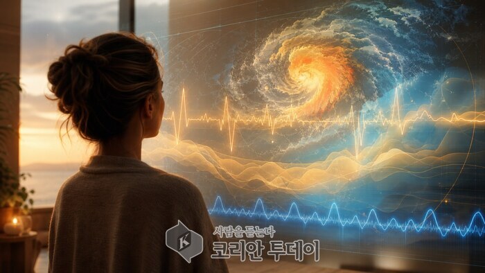 [디지털치유론] 우산을 챙기라고 말해준 건 하늘이 아니었다
