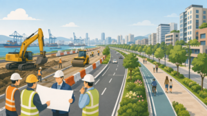 La ville d’Incheon signe un ‘accord de coopération pour le BTP régional’ lié au projet de réaménagement de l’autoroute urbaine d’Incheon