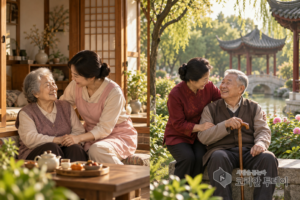 [银色桥梁] 第5卷 · 第2章 · 在两张长期护理保险统计表之间，我看见了韩中两国截然不同的老去方式